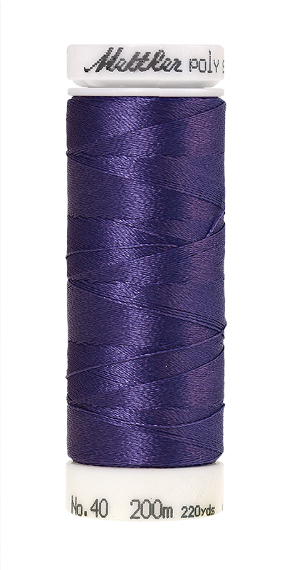 Mettler POLY SHEEN 40 200m Embroidery Thread 3211 - Twilight