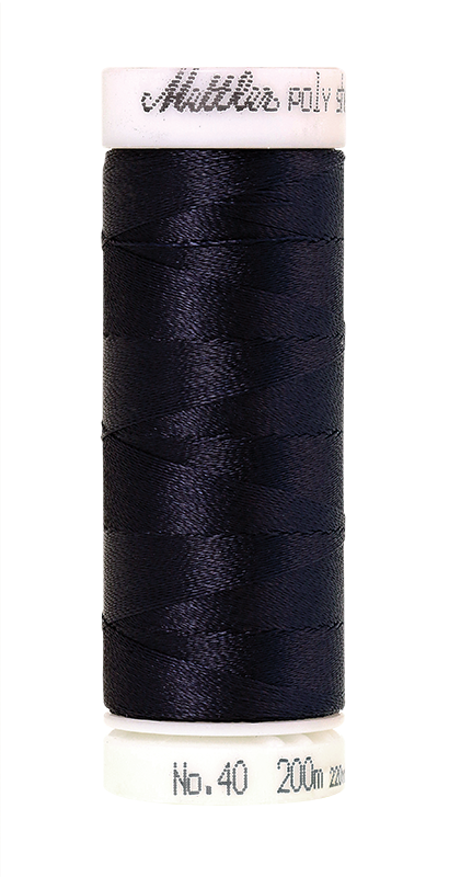 Mettler POLY SHEEN 40 200m Embroidery Thread 3344 - Midnight