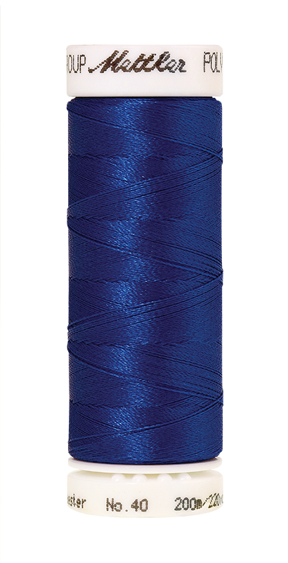 Mettler POLY SHEEN 40 200m Embroidery Thread 3522 - Blue
