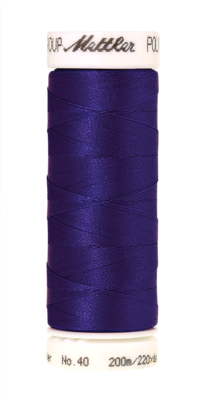 Mettler POLY SHEEN 40 200m Embroidery Thread 3541 - Venetian Blue