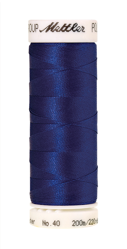 Mettler POLY SHEEN 40 200m Embroidery Thread 3544 - Sapphire
