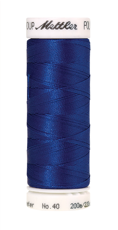 Mettler POLY SHEEN 40 200m Embroidery Thread 3600 - Nordic Blue