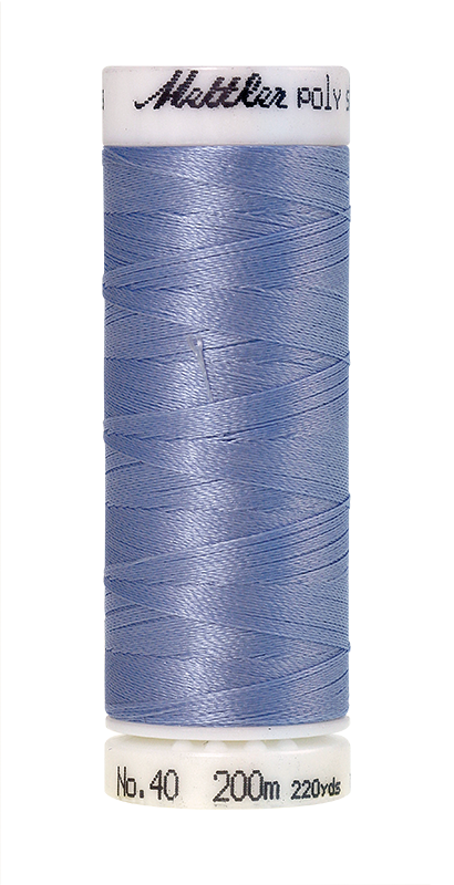 Mettler POLY SHEEN 40 200m Embroidery Thread 3640 - Lake Blue