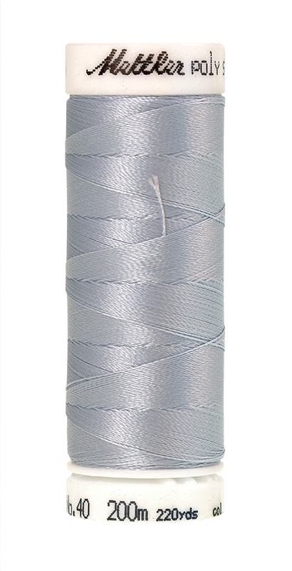 Mettler POLY SHEEN 40 200m Embroidery Thread 3650 - Ice Cap