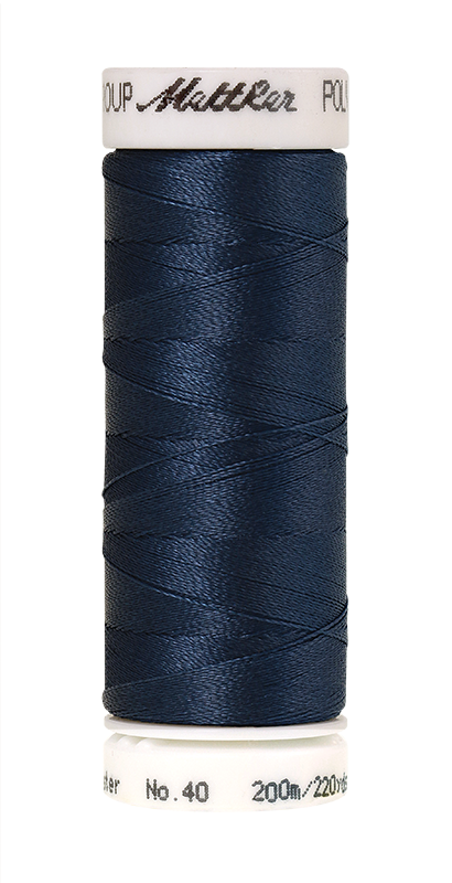 Mettler POLY SHEEN 40 200m Embroidery Thread 3743 - Harbor