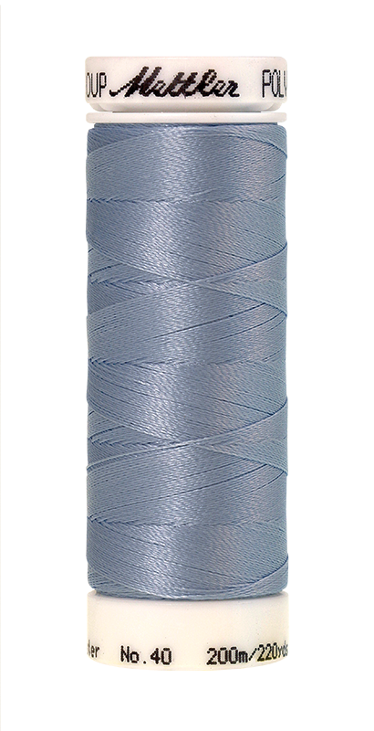 Mettler POLY SHEEN 40 200m Embroidery Thread 3761 - Winter Sky