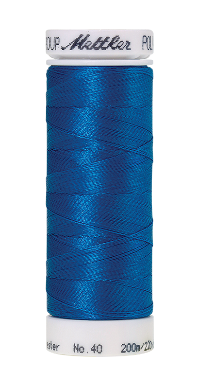 Mettler POLY SHEEN 40 200m Embroidery Thread 3900 - Cerulean