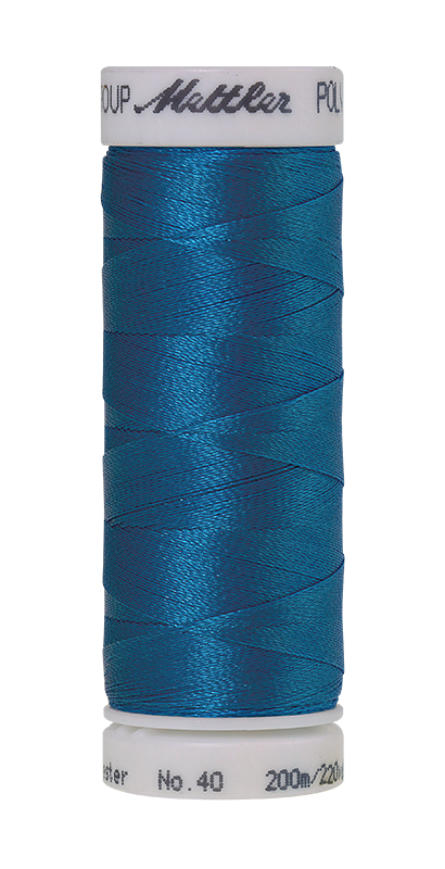 Mettler POLY SHEEN 40 200m Embroidery Thread 3901 - Tropical Blue