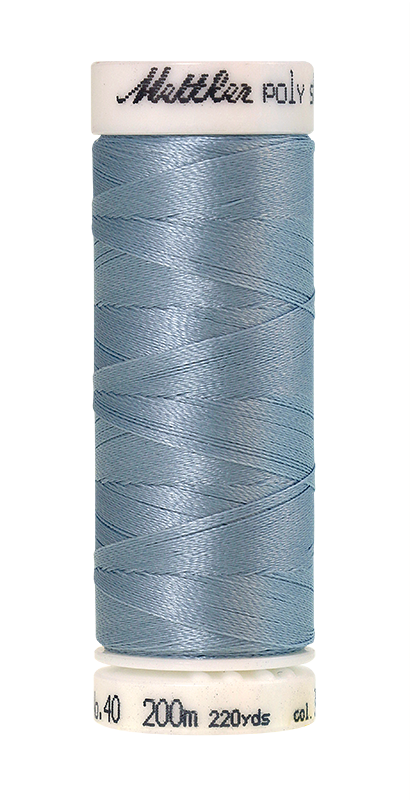 Mettler POLY SHEEN 40 200m Embroidery Thread 3951 - Azure Blue