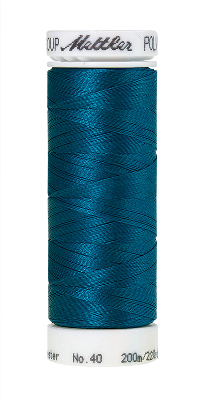 Mettler POLY SHEEN 40 200m Embroidery Thread 4116 - Dark Teal