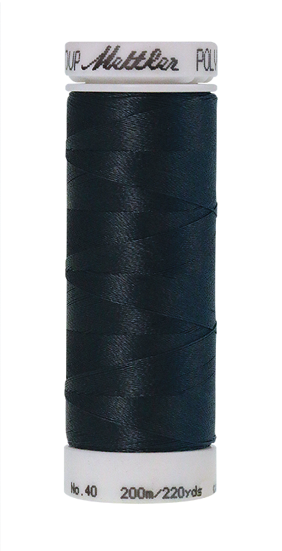 Mettler POLY SHEEN 40 200m Embroidery Thread 4174 - Charcoal