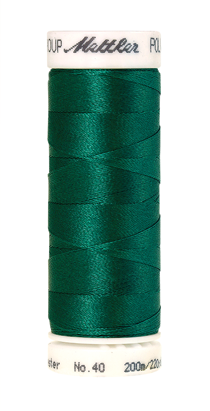 Mettler POLY SHEEN 40 200m Embroidery Thread 5100 - Green