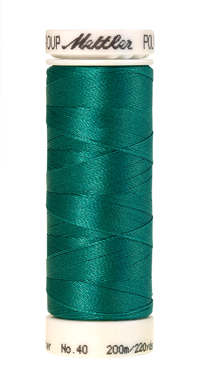 Mettler POLY SHEEN 40 200m Embroidery Thread 5101 - Dark Jade