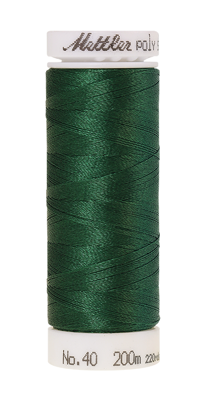 Mettler POLY SHEEN 40 200m Embroidery Thread 5324 - Bright Green