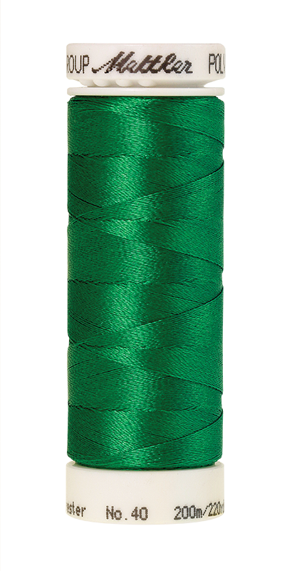 Mettler POLY SHEEN 40 200m Embroidery Thread 5411 - Shamrock