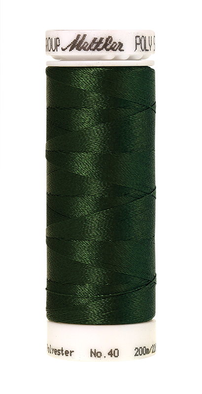 Mettler POLY SHEEN 40 200m Embroidery Thread 5944 - Backyard Green