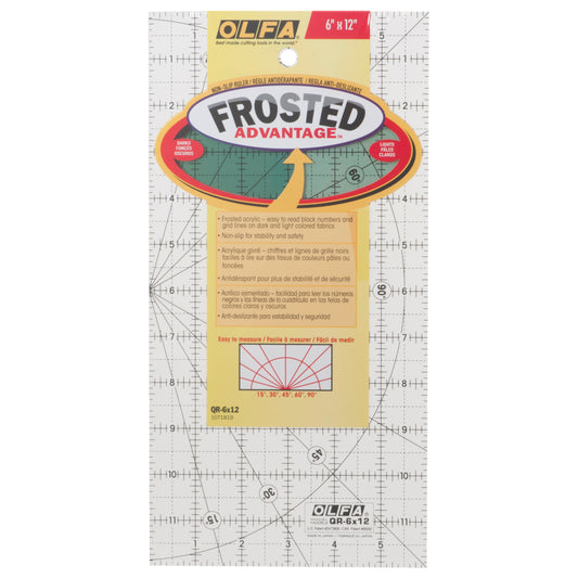 OLFA Quilt Ruler 6 x 12 inches