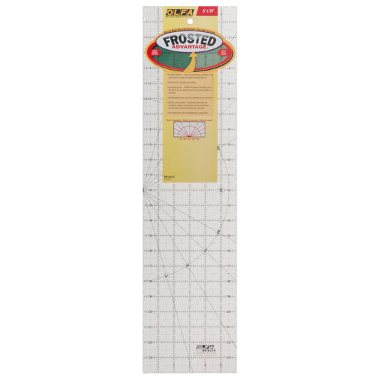 Olfa Non-Slip Quilting Ruler – 6 x 24 Inch