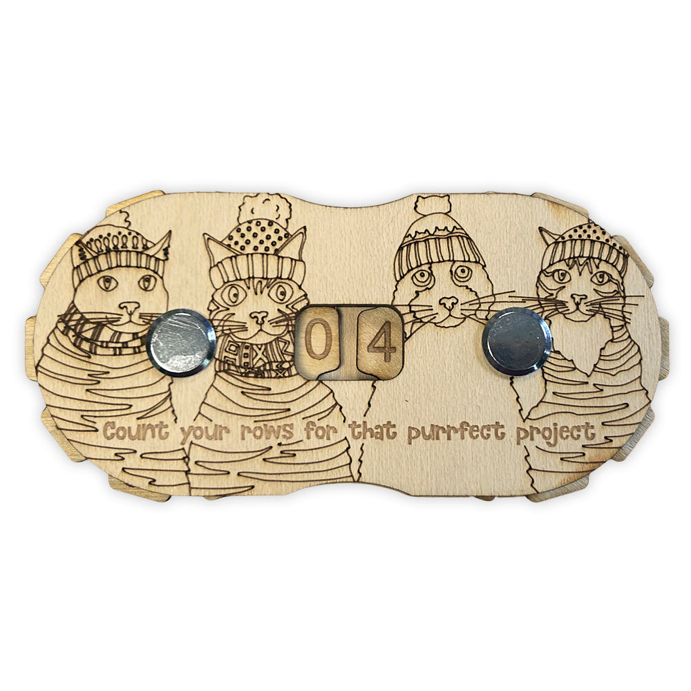 Cats in Hats Row Counter