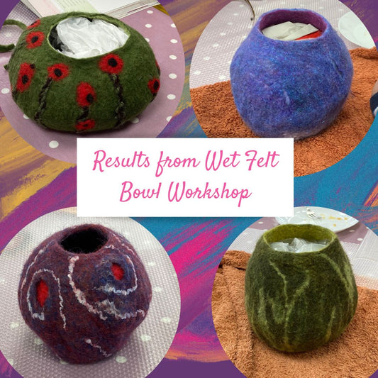 Results from Wet Felt Bowl Workshop.jpg