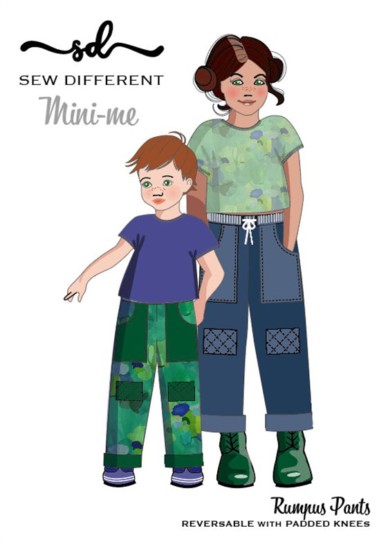 Rumpus Pants - Mini-me sketch
