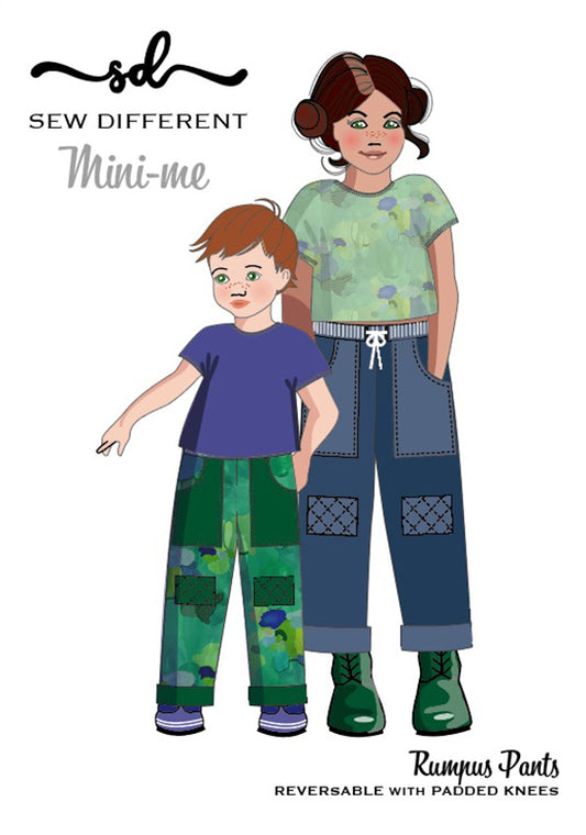 Rumpus Pants - Mini-me sketch