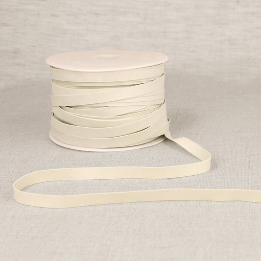 Elastic: Raw: 50m x 8mm: Ivory