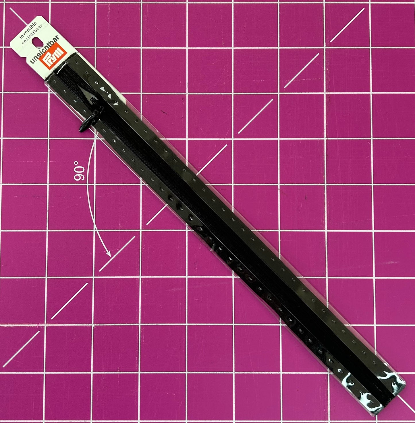 Prym Invisible zip Black 22cm