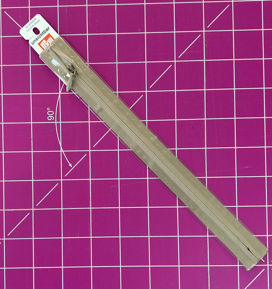 Prym Invisible zip Putty 22cm