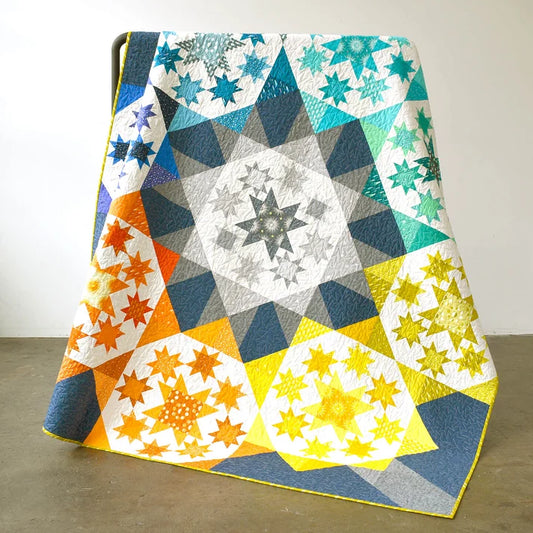Elizabeth Hartman Pattern Star Systems Colour Wheel Quilt