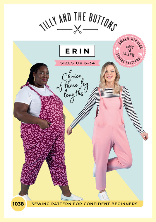 Image of Erin Dungarees by Tilly and the Buttons