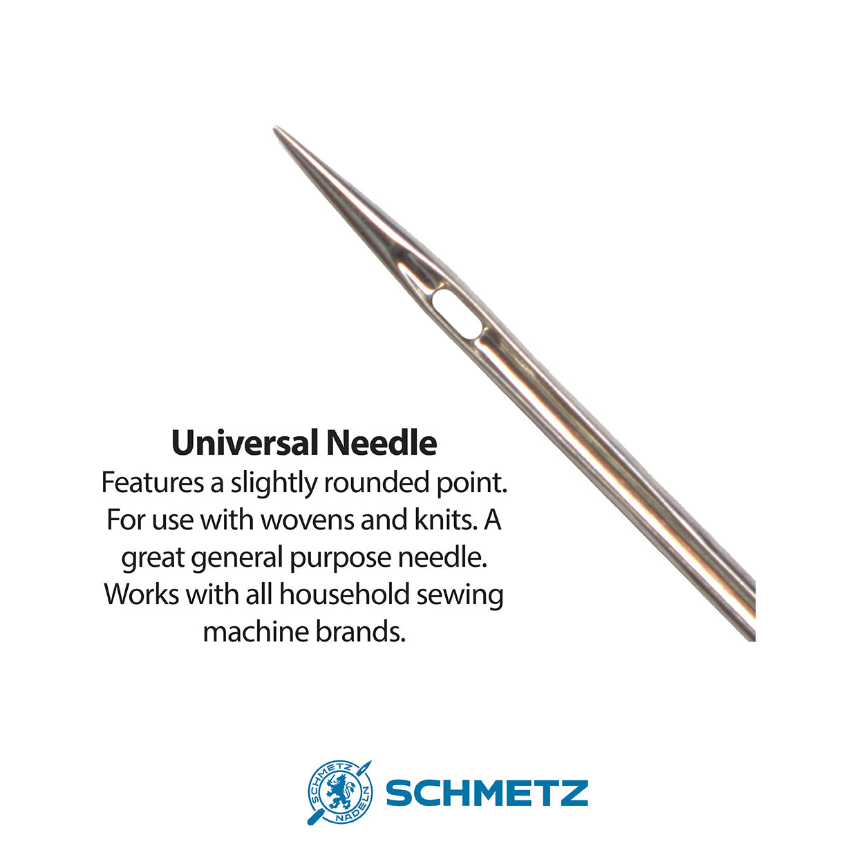 Schmetz Universal Needle 130/705H size various pack of 10