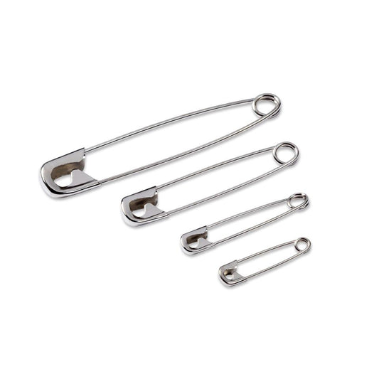 Steel safety pins for universal use