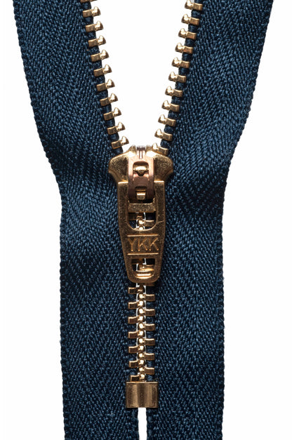 Brass Jeans zip - dark navy