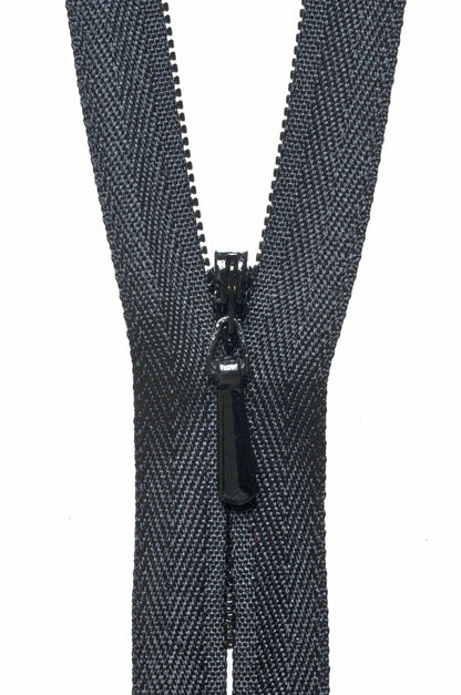 YKK Concealed Zip: 20cm: Various Colours