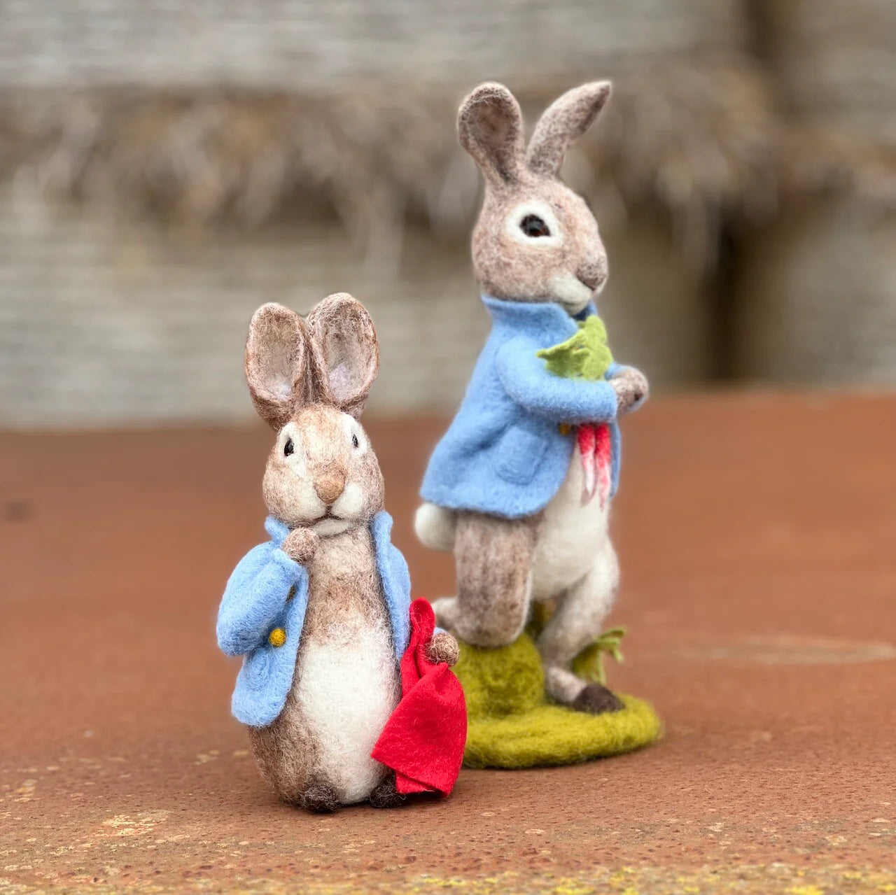 Beatrix Potter - Peter Rabbit and his Pocket Handkerchief Needle Felting Craft Kit image 1