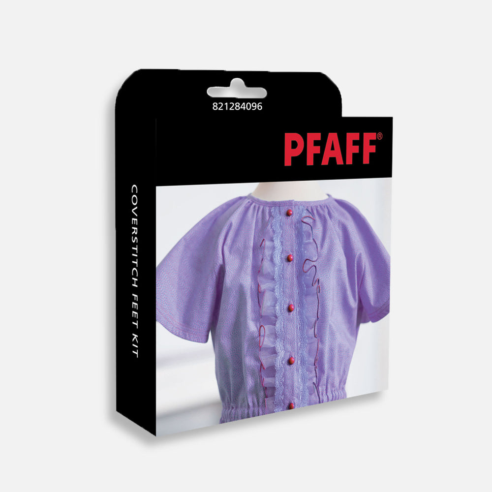 Pfaff Coverstitch feet selection box 