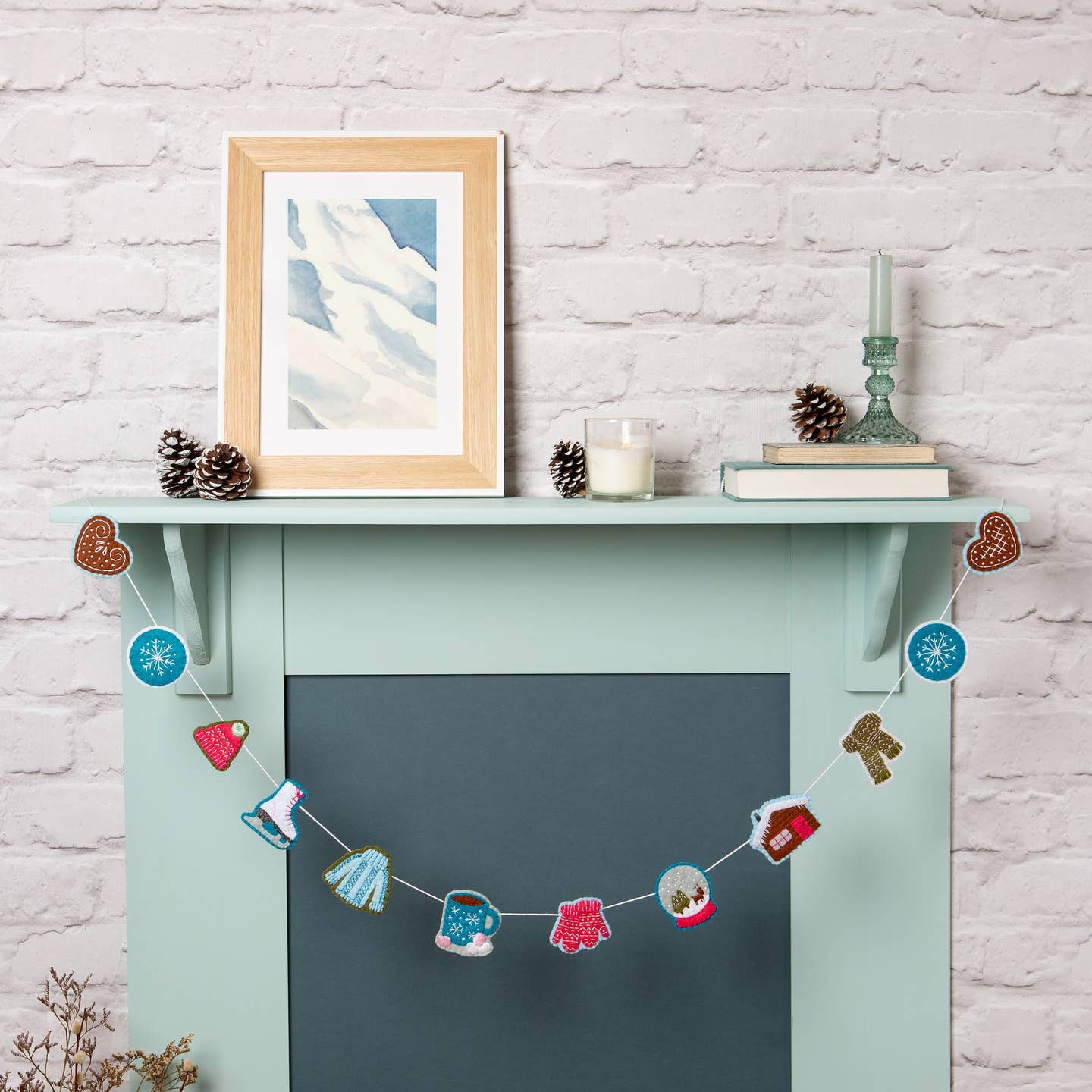 Winter Garland Felt Craft Kit