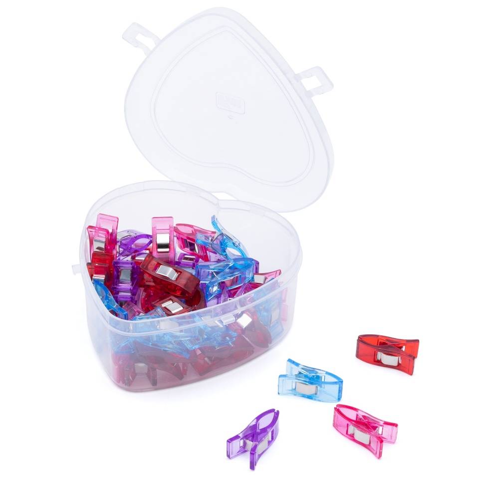 Prym Love Fabric clips, 2.6cm, box, 40 pieces image 1