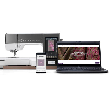 PFAFF® creative expression™ 750 Sewing and Embroidery Machine