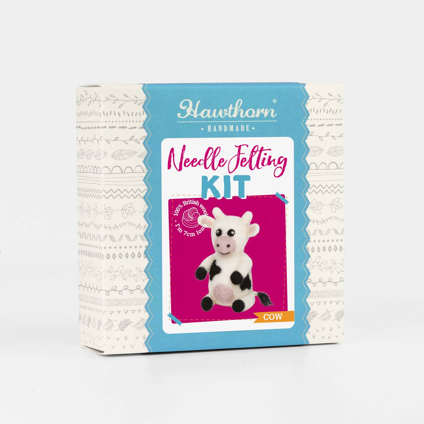 Cow needle felt packaging