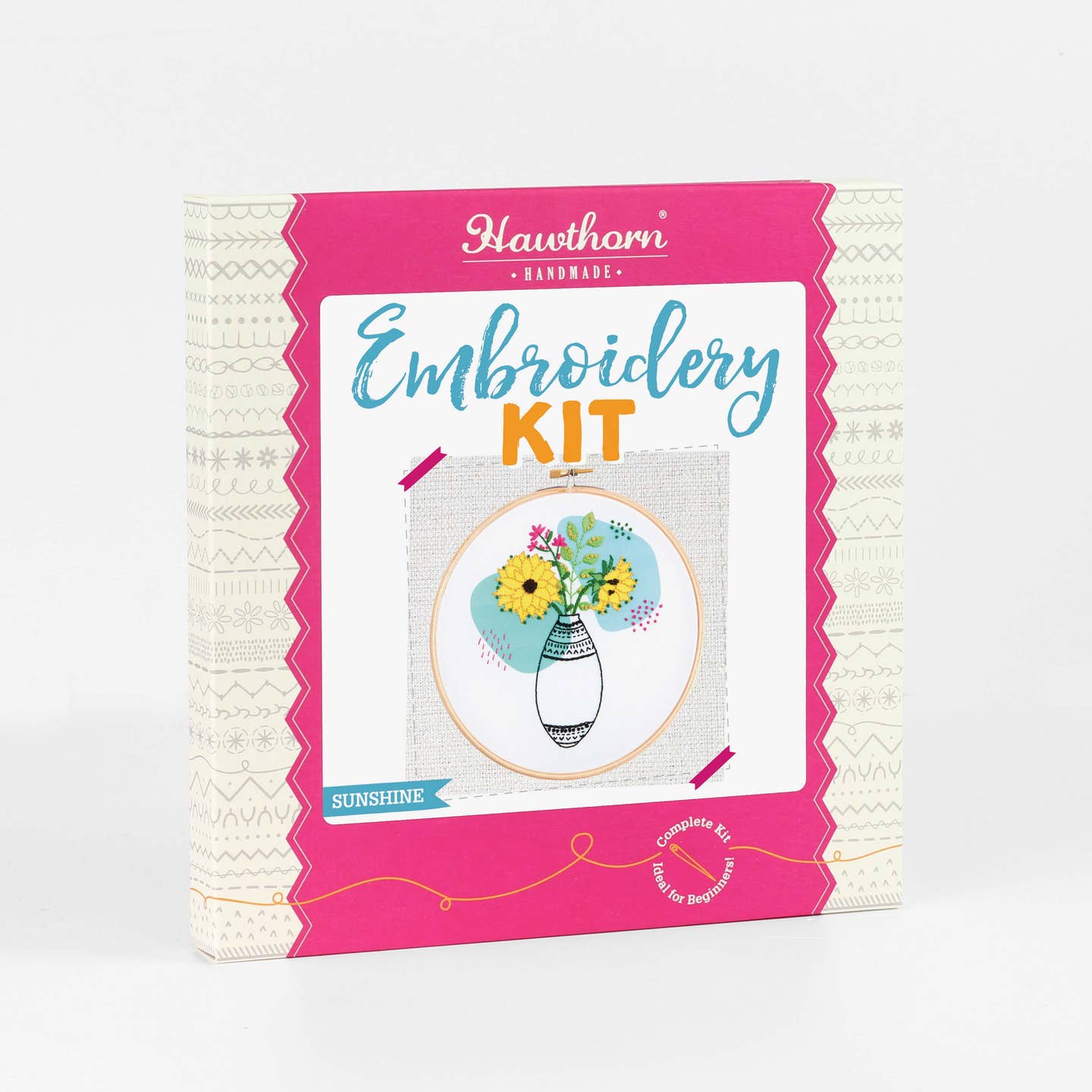 Sunshine embroidery kit