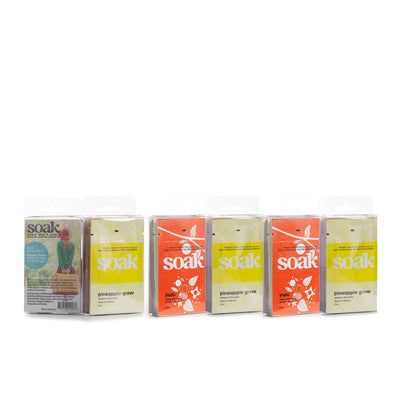 Soak® Laundry Soap - Minisoak Travel Pack - Assorted