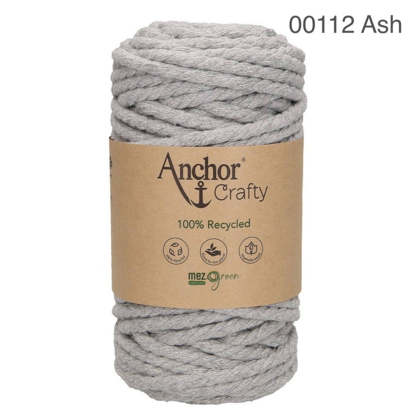 Anchor Crafty Macrame Yarn - Ash image