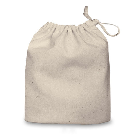 Natural Cotton Drawstring Bag 20 x 24cm