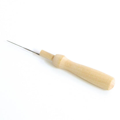 Needle felt wooden needle holder