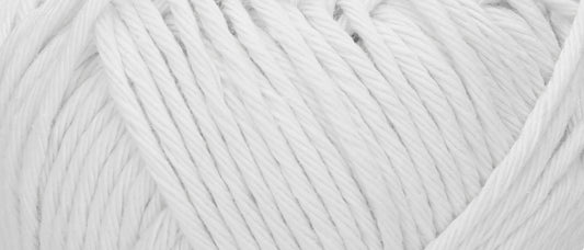 Poppets Crochet/Knitting Yarn: Lyric No. 8: 10 x 50g (70m): White image 1