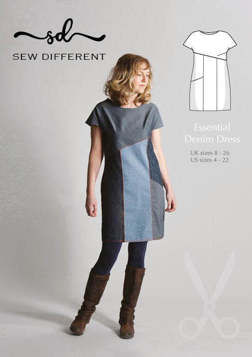 Image of Essential Denim Dress by Sew Different