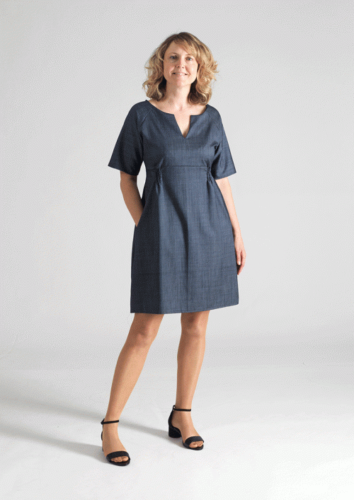 Essential Denim Dress by Sew Different image 2