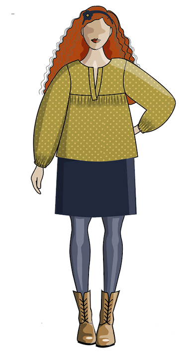 Felis Blouse  Sketch